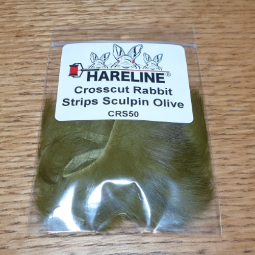 HARELINE CROSSCUT RABBIT STRIPS AVAILABLE AT TROUTLORE FLY TYING STORE IN AUSTRALIA