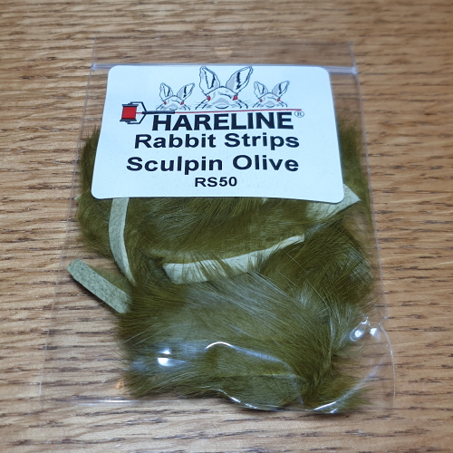 HARELINE ZONKER RABBIT STRIPS AVAILABLE AT TROUTLORE FLY TYING STORE IN AUSTRALIA