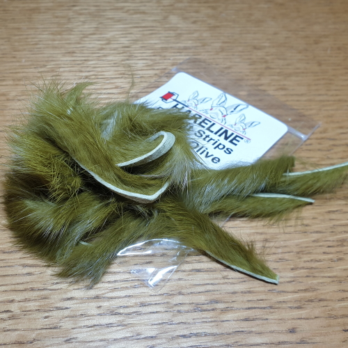 HARELINE ZONKER RABBIT STRIPS AVAILABLE AT TROUTLORE FLY TYING STORE IN AUSTRALIA