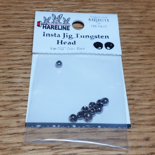 HARELINE TUNGSTEN INSTA JIG HEAD BEADS FLY TYING MATERIALS FROM TROUTLORE FLYTYING STORE AUSTRALIA
