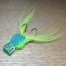 OZZIE NATUE FLIES FROG POPPER DOUBLE HOOK COD SURFACE FLY AVAILABLE AT TROUTLORE FLY TYING STORE IN AUSTRALIA