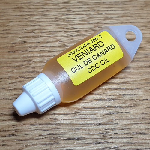 VENIARD CDC OIL AVAILABLE IN AUSTRALIA FROM TROUTLORE FLY TYING STORE