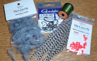 BRENTS MINNOW TIEYOUROWN KIT FLY TYING MATERIALS FROM TROUTLORE AUSTRALIA