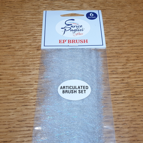ENRICO PUGLISI EP ARTICULATED BRUSH SET FLY TYING MATERIALS AVAILABLE IN AUSTRALIA FROM TROUTLORE FLYTYING STORE