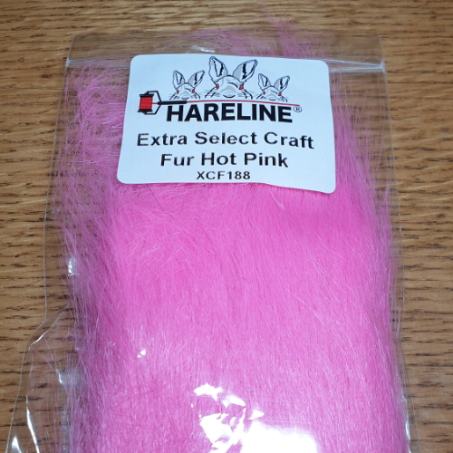 HARELINE EXTRA SELECT CRAFT FUR FLY TYING MATERIALS AVAILABLE FROM TROUTLORE FLYTYING STORE IN AUSTRALIA