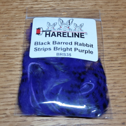 HARELINE RABBIT STRIPS AVAILABLE AT TROUTLORE FLYTYING SHOP IN AUSTRALIA