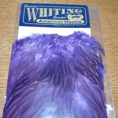 WHITING AMERICAN ROOSTER SADDLE FLY TYING FEATHERS AVAILABLE FROM TROUTLORE FLYTYING STORE IN AUSTRALIA