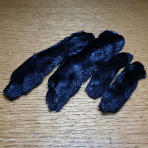 HARELINE SNOWSHOE RABBIT FEET AVAILABE AT TROUTLORE FLY TYING STORE AUSTRALIA