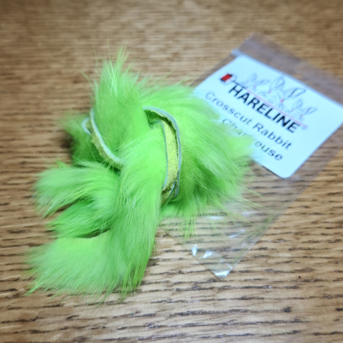 HARELINE CROSSCUT RABBIT STRIPS AVAILABLE AT TROUTLORE FLY TYING STORE