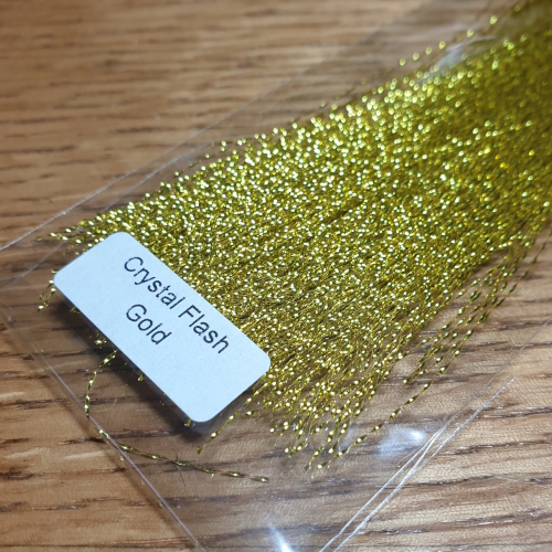 CHUCK'N'DUCK CRYSTAL FLASH FLYTYING MATERIALS AVAILABLE FROM TROUTLORE FLY TYING STORE AUSTRALIA