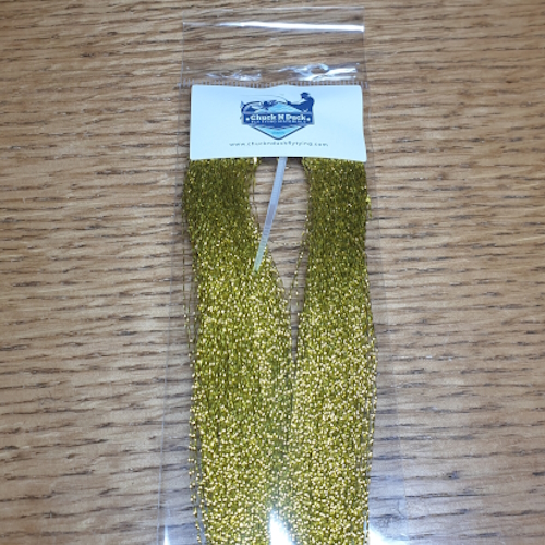 CHUCKNDUCK CRYSTAL FLASH FLYTYING MATERIALS AVAILABLE FROM TROUTLORE FLY TYING STORE AUSTRALIA