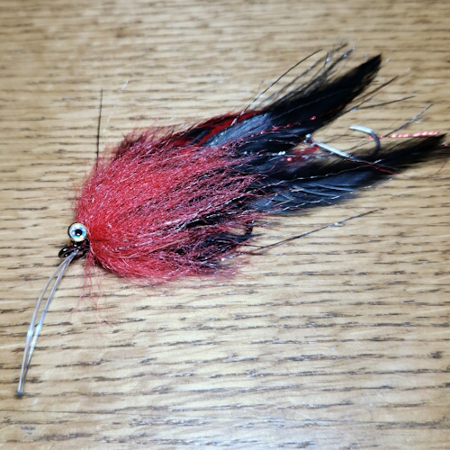 Ozzy Native Flies Stinger Cod Snack - Black - Troutlore Flytying