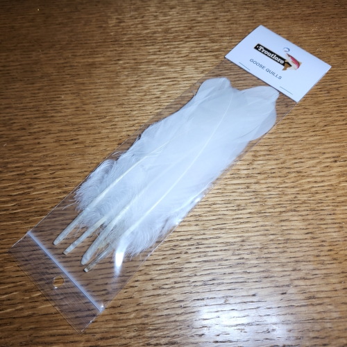 GOOSE QUILLS FLY TYING FEATHERS AVAILABLE IN AUSTRALIA FROM TROUTLORE FLYTYING STORE