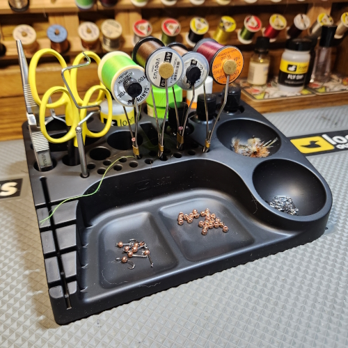 LOON BENCH BOSS FLY TYING ORGANISER AVAILABLE FROM TROUTLORE FLY TYING STORE IN AUSTRALIA